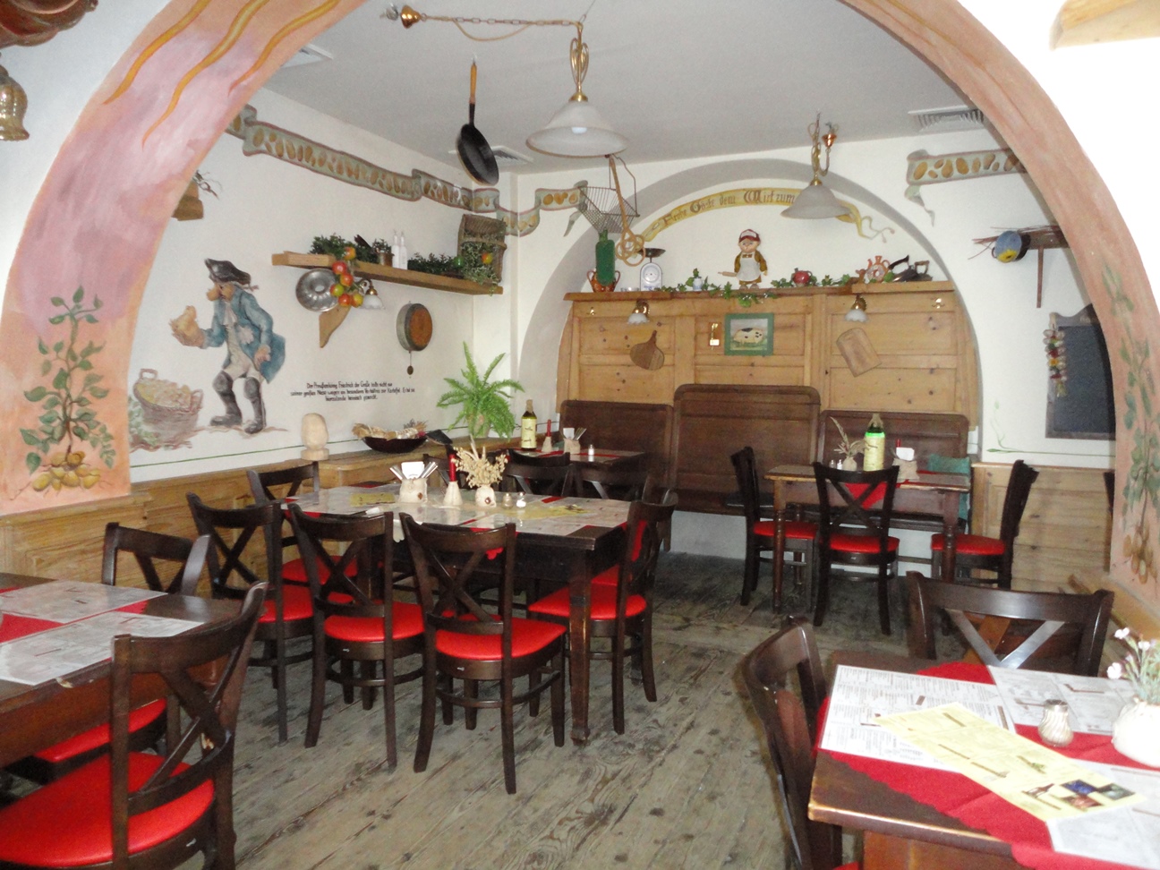 Festlicher Gastraum für Gruppenveranstaltungen im Görlitzer Kartoffelhaus